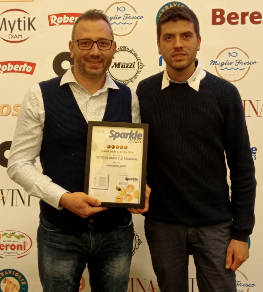 Premiazione Monchoisi Brut allo Sparkle Day 2023